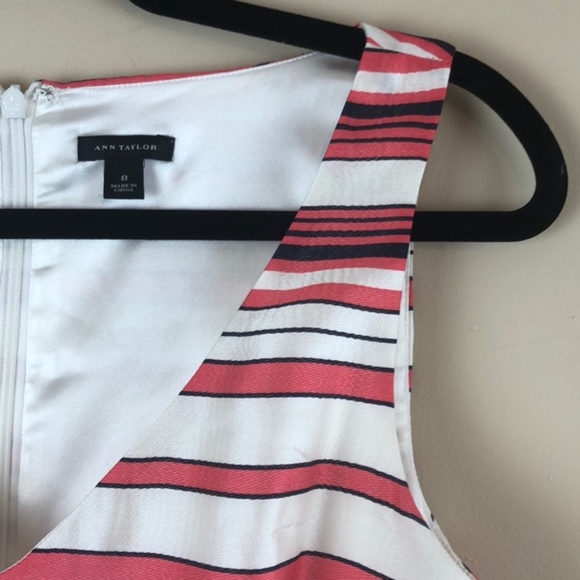 Ann Taylor fit and flare sleeveless dress size 8 - Picture 4 of 6